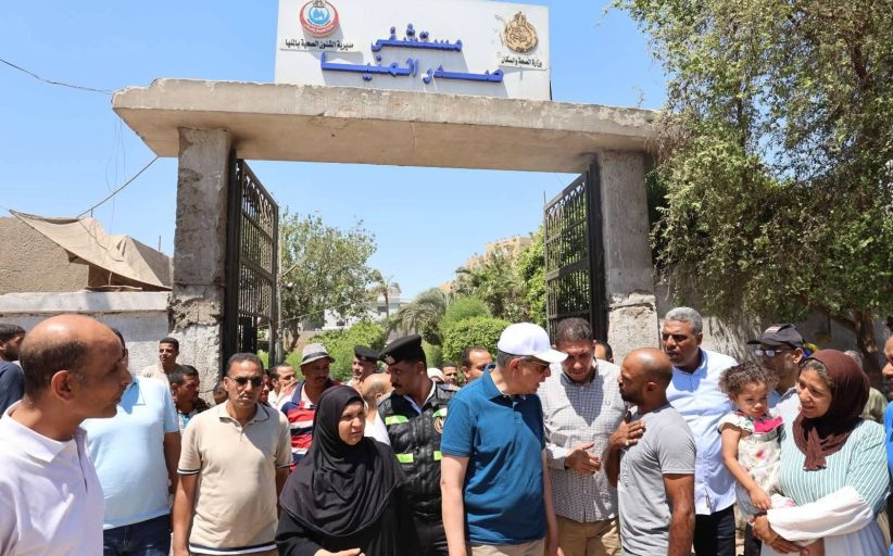 محافظ المنيا يتفقد مستشفى الصدر ويوجه بحلول فورية لخدمة المرضى