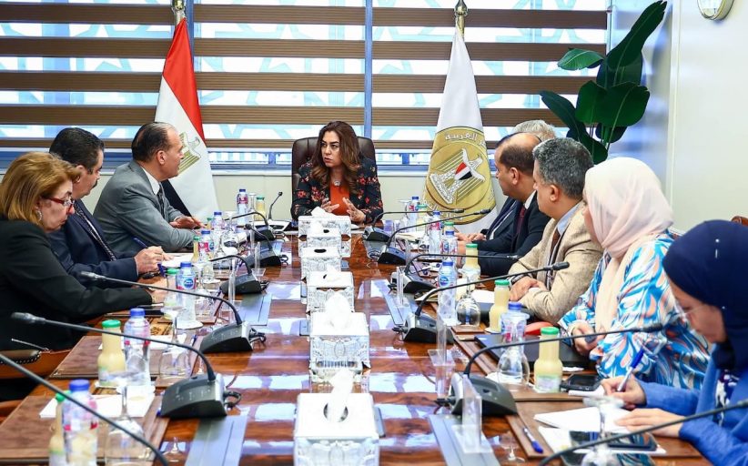 وزيرة التنمية تتابع الموقف التنفيذي لتطبيق الهوية البصرية في جميع المحافظات