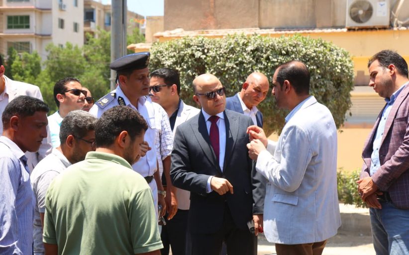 كفرالشيخ تواصل تطوير الطرق برصف طريق عزبة يوسف بدار السلام