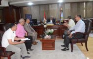 محافظ الغربية يبحث مع جهاز الخدمة الوطنية تسريع مشروعات المحلة الكبرى