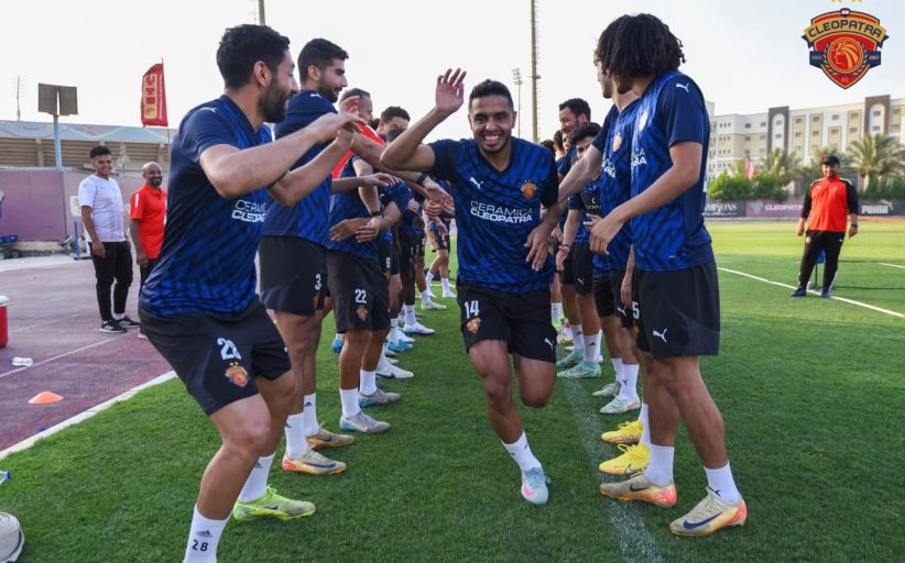 الدبيس وعبد الفتاح يظهران لأول مرة في مران سيراميكا