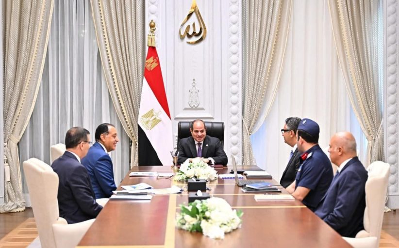 السيسي : الأمن الغذائي المصري في وضع مستقر ومطمئن