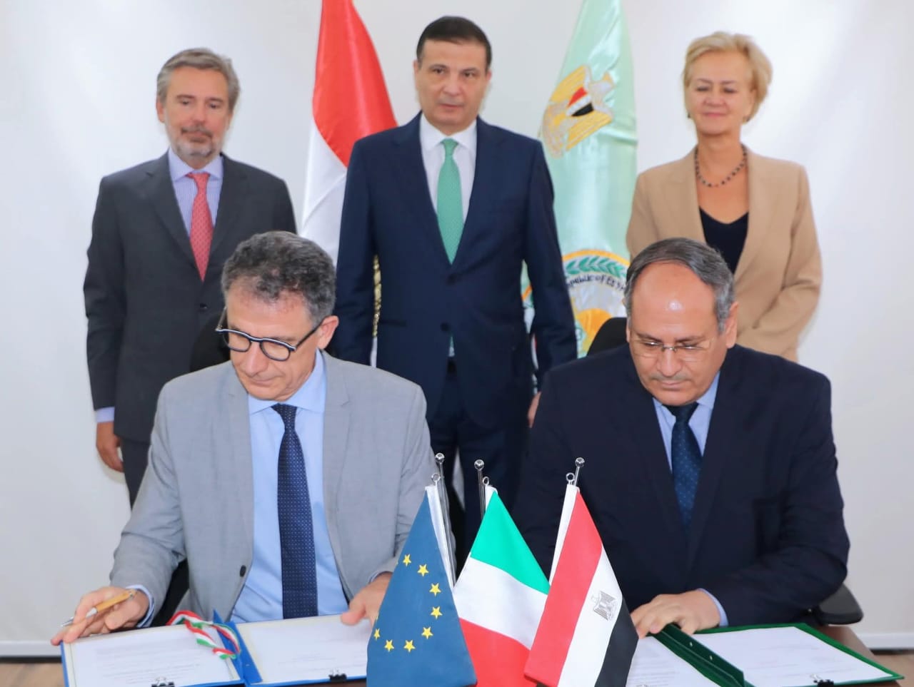 بروتوكول تعاون بين مركز البحوث الزراعية والوكالة الإيطالية بالقاهرة