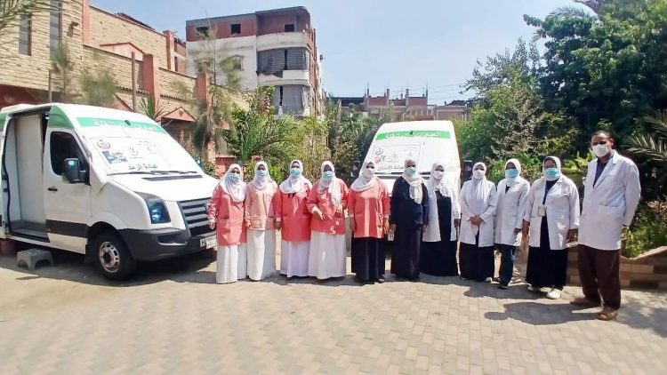 قافلة طبية مجانية بكفر الشيخ هلال تخدم 1690 مواطنًا ضمن مبادرة شاملة للدقهلية