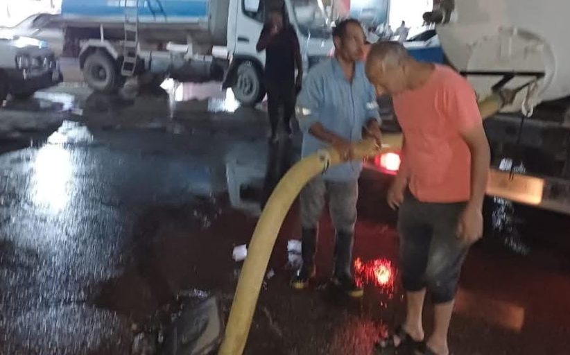 محافظ بني سويف يوجه بالتحرك الفوري لرفع انسداد الصرف الصحي بشارع رضا عبد العليم