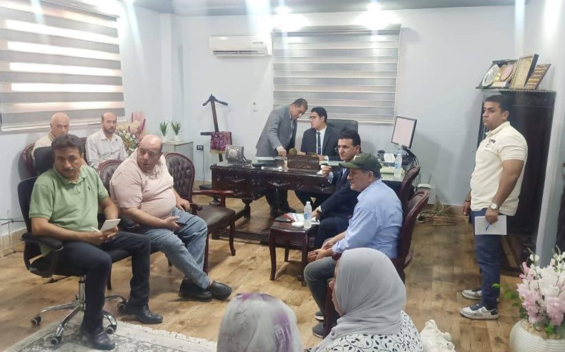 نائب محافظ الدقهلية والسكرتير العام يتفقدان سير العمل بمدينة المنصورة