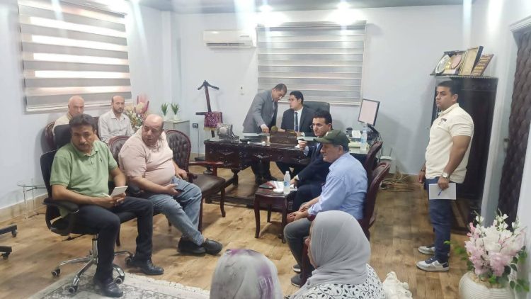 نائب محافظ الدقهلية والسكرتير العام يتفقدان سير العمل بمدينة المنصورة