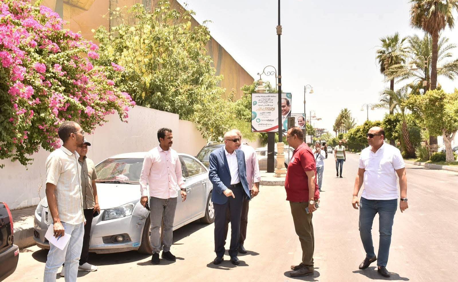 محافظ الأقصر يجري جولة تفقدية مفاجئة لمتابعة النظافة بالشوارع