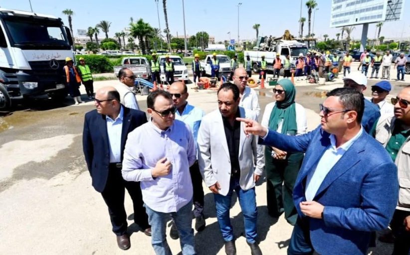 الشربيني يتفقد الأعمال الجاري تنفيذها بمحور ٢٦ يوليو نطاق مدينتي 6 أكتوبر والشيخ زايد