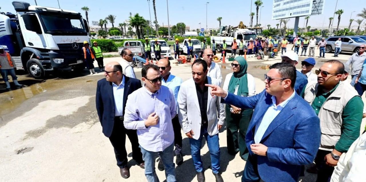 الشربيني يتفقد الأعمال الجاري تنفيذها بمحور ٢٦ يوليو نطاق مدينتي 6 أكتوبر والشيخ زايد