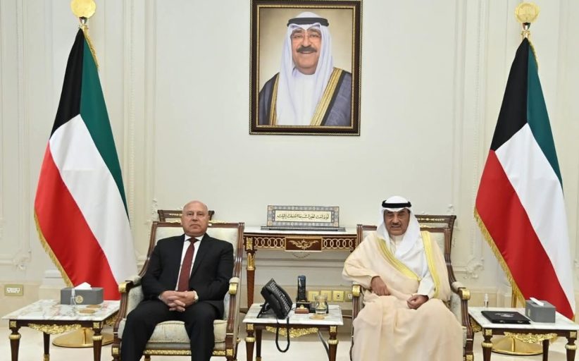 ولي عهد الكويت يستقبل نائب رئيس الوزراء للتنمية الصناعية لتدعيم التعاون المشترك بين البلدين