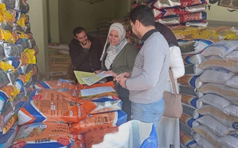 الزراعة توجه باستمرار الحملات المكثفة على مخازن الأعلاف وخاماتها على مستوى الجمهورية