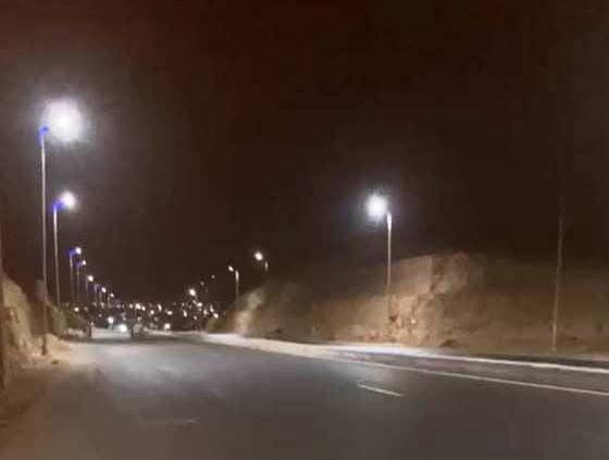 سرقة أسلاك إنارة بكوبري بديل خزان أسوان والمحافظة تتدخل سريعًا
