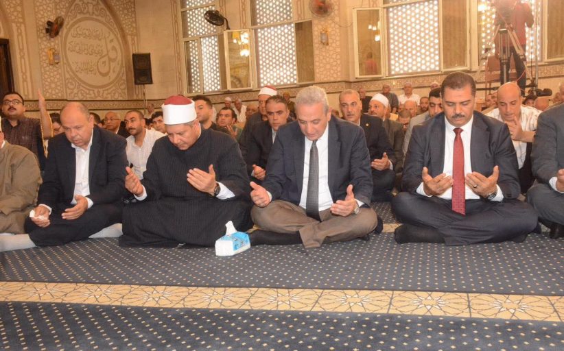 محافظ الغربية يفتتح مسجد 