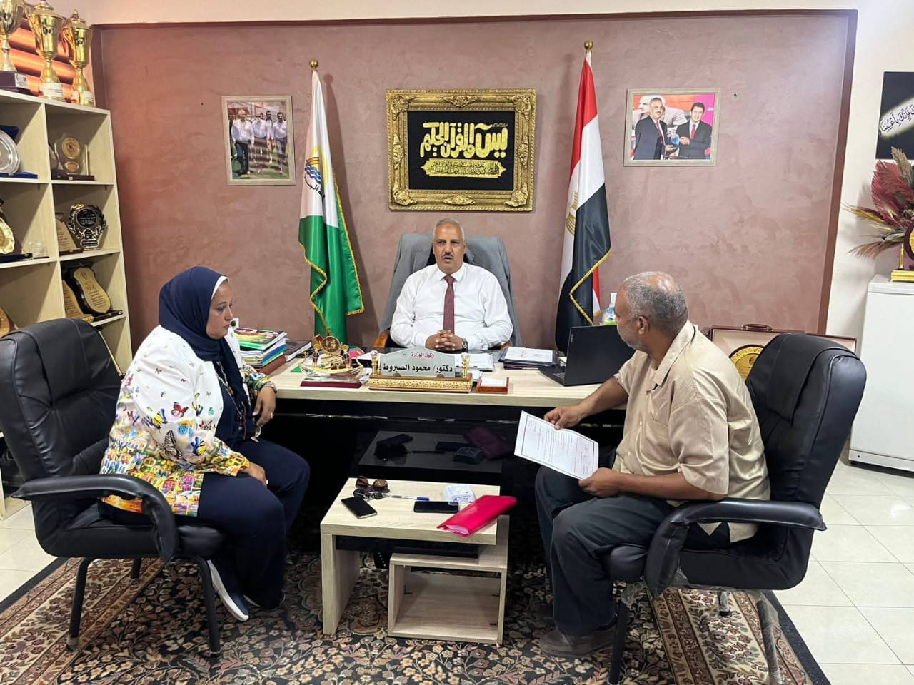 وكيل وزارة الشباب بالجيزة يبحث تطوير مركز نزلة الأشطر ويوجه بالتوسع الاستثماري