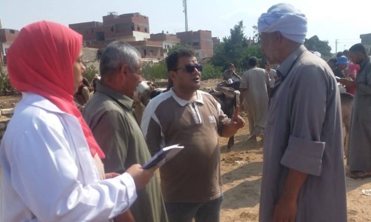 محافظة السويس تكثف جهودها على الأسواق لمتابعة الحالة الصحية للحيوانات
