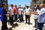 رئيس مدينة بورفؤاد يتابع جهود رفع كفاءة المسطحات الخضراء