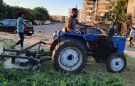رئيس مدينة بورفؤاد يتابع جهود رفع كفاءة المسطحات الخضراء