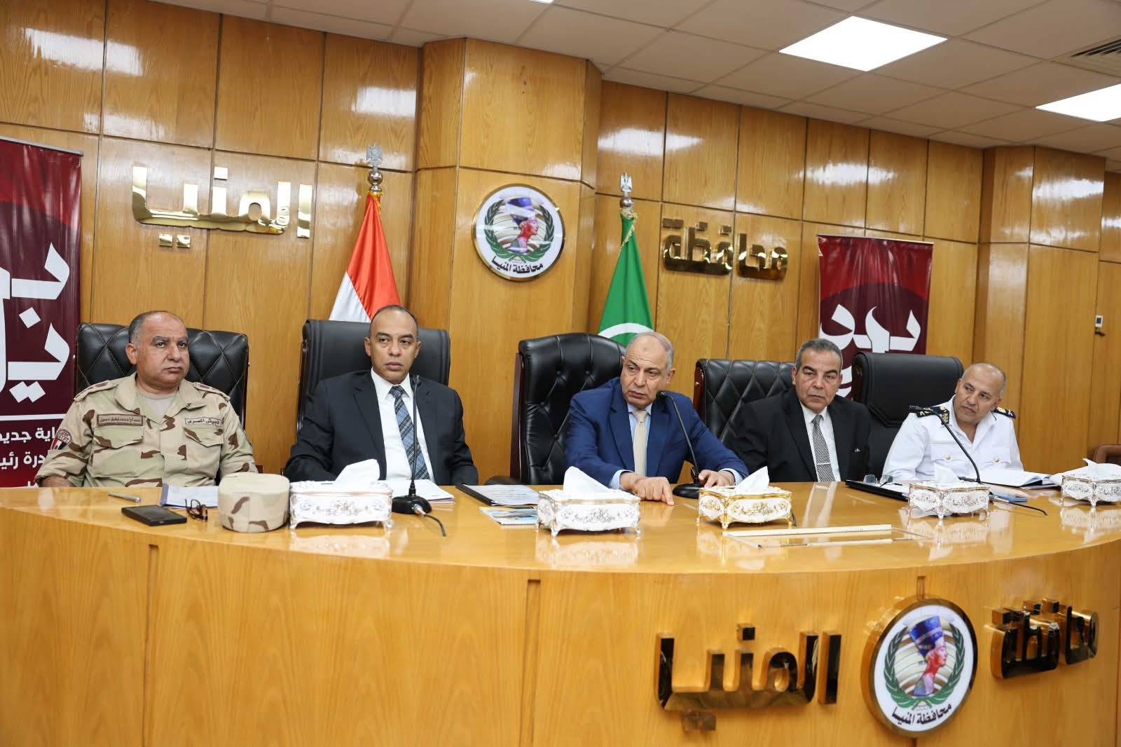 المنيا ترفع درجة الاستعداد القصوى لانتخابات مجلس الشيوخ