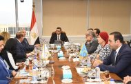 وزير الإسكان يلتقي وفداً من الجالية المصرية في الولايات المتحدة الأمريكية