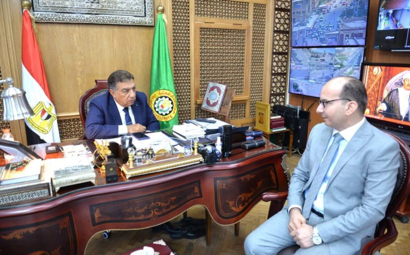 محافظ الدقهلية يستقبل وكيل وزارة الصحة الجديد ويشدد على تحسين الخدمة الطبية
