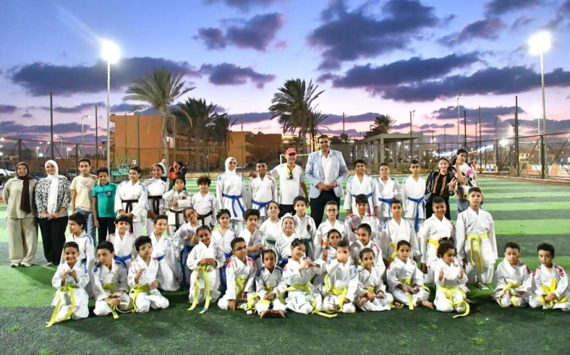 مديرية الشباب والرياضة ببورسعيد تتابع اختبارات ترقية أحزمة الكاراتيه للناشئين