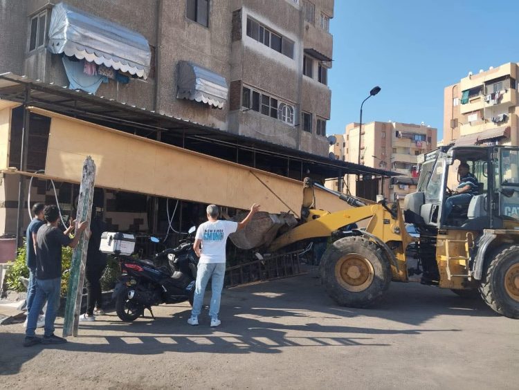 مدينة بورفؤاد تكثف الحملات الميدانية لرفع الإشغالات وإعادة الانضباط