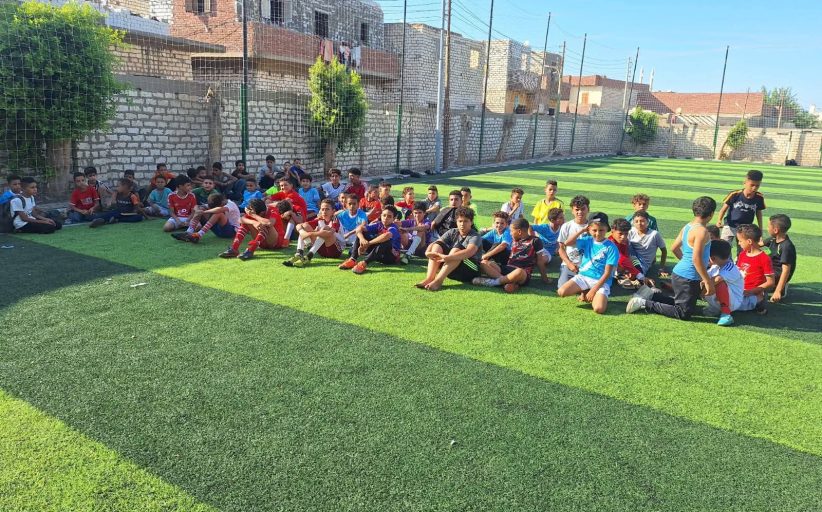 مركز شباب حلوة يختتم دورة كرة القدم للطلائع بحماس وروح رياضية