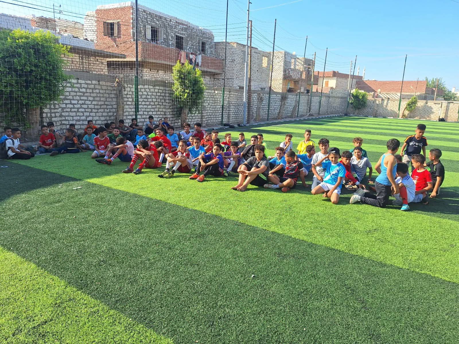 مركز شباب حلوة يختتم دورة كرة القدم للطلائع بحماس وروح رياضية