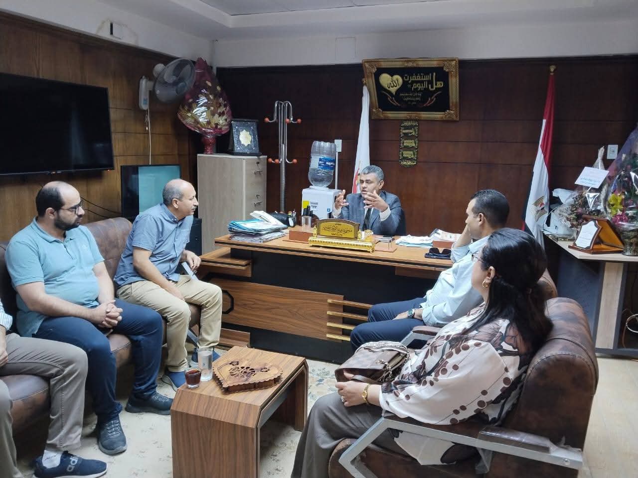 وكيل وزارة الصحة بالمنيا يرأس اجتماع تشكيل لجنة خفض معدل الولادات القيصرية