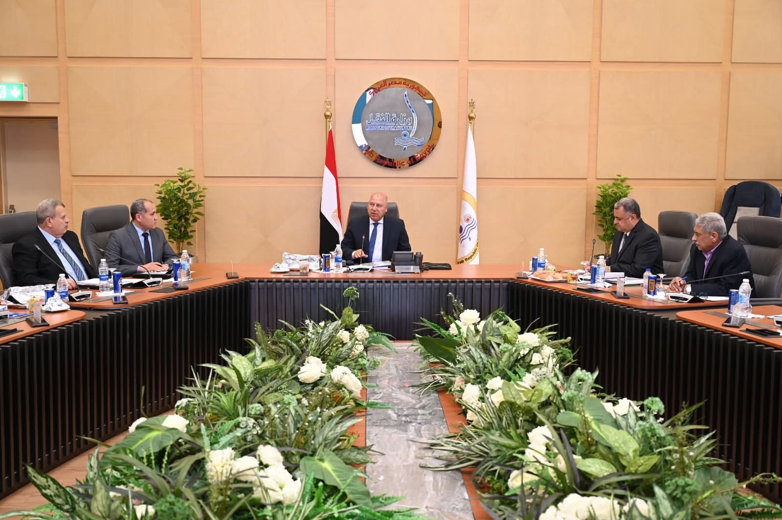 وزير النقل يترأس اجتماع الجمعية العمومية العادية لشركة السكك الحديدية