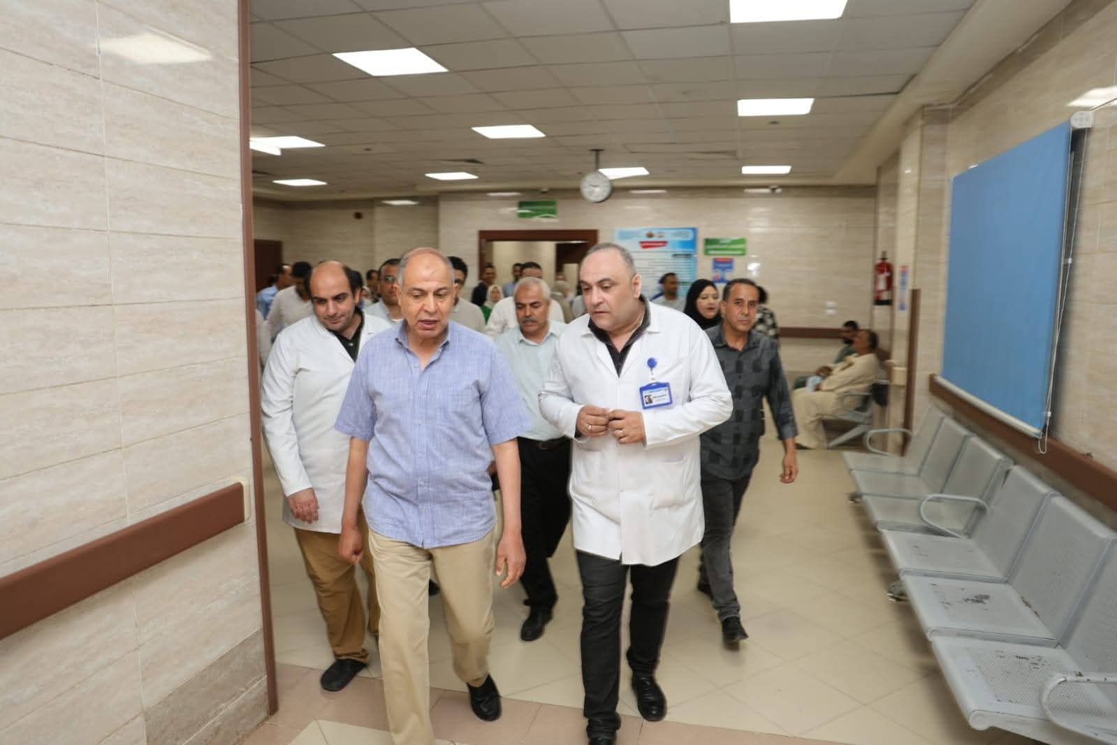 محافظ المنيا: دعم كامل للمنظومة الصحية واستجابة فورية لمطالب المرضى