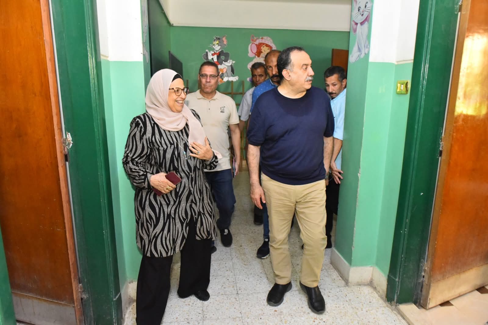 محافظ أسيوط يوجه بإعادة تأهيل سكن الطالبات بجمعية الشابات المسلمات