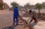رئيس مدينة رأس غارب يتابع سير عمل تطوير الأرصفة وتجهيز مداخل ومخارج منطقة دمشق