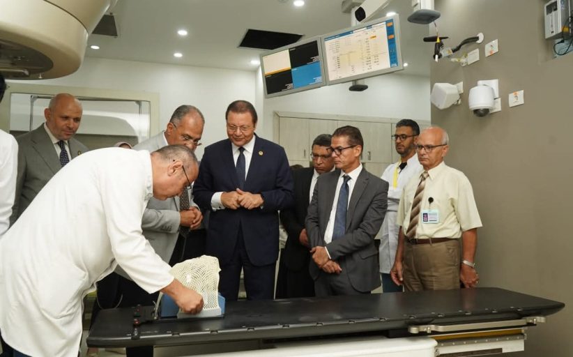 الرقابة الصحية يتفقد مستشفى سموحة الجامعي ويبحث خطط التطوير