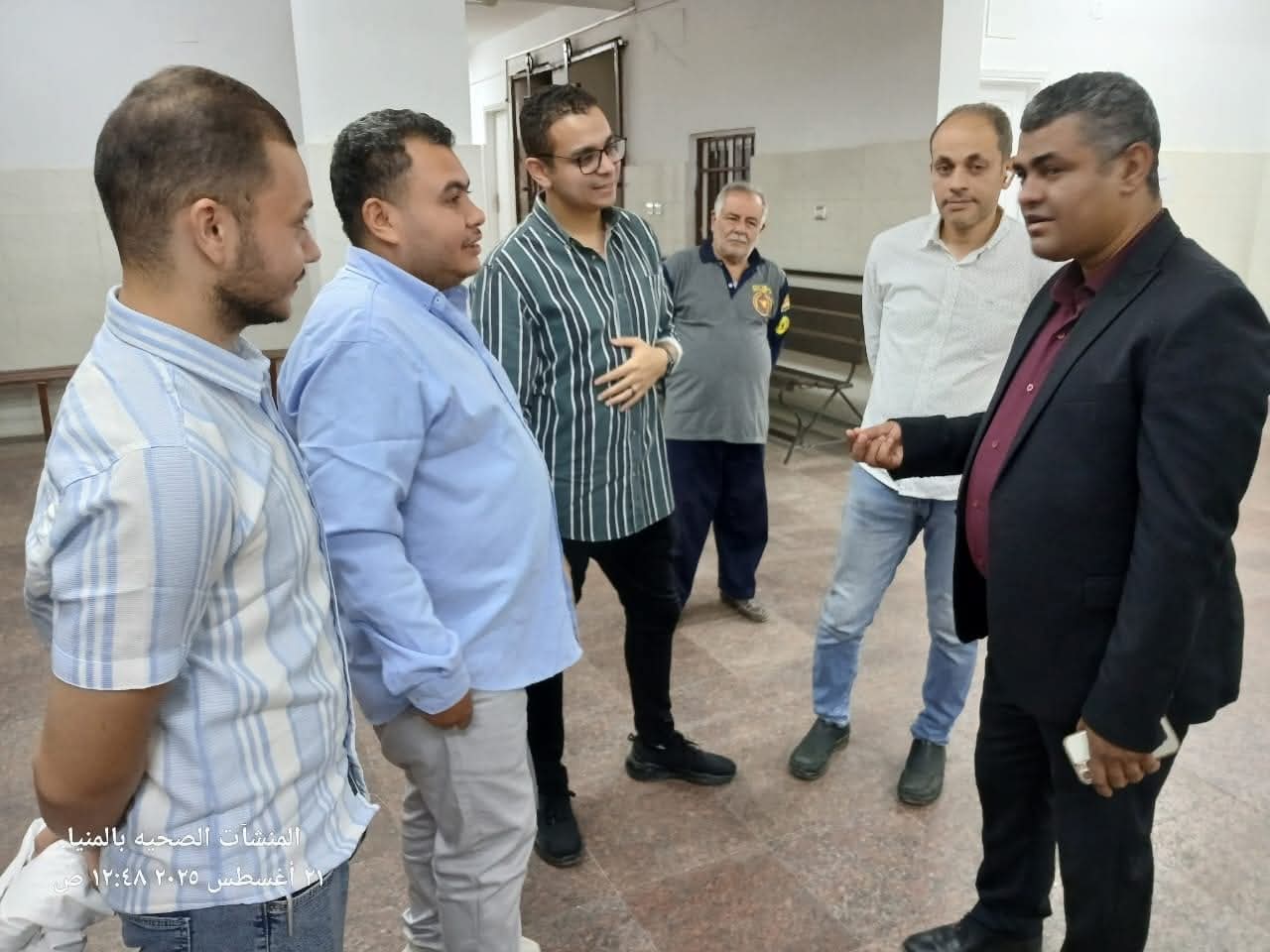 وكيل وزارة الصحة بالمنيا يتفقد المستشفيات لمتابعة جودة الخدمات الطبية