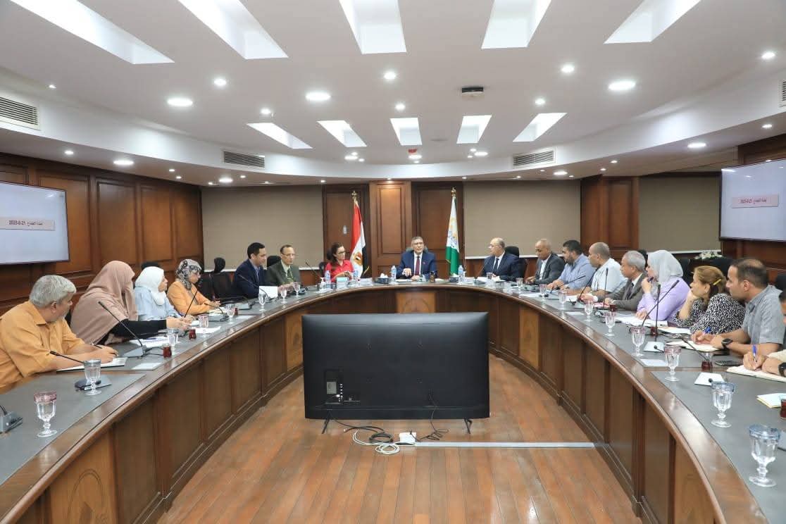 محافظ الجيزة يتابع الموقف التنفيذي لأعمال مرافق المنطقة الصناعية بأبو رواش
