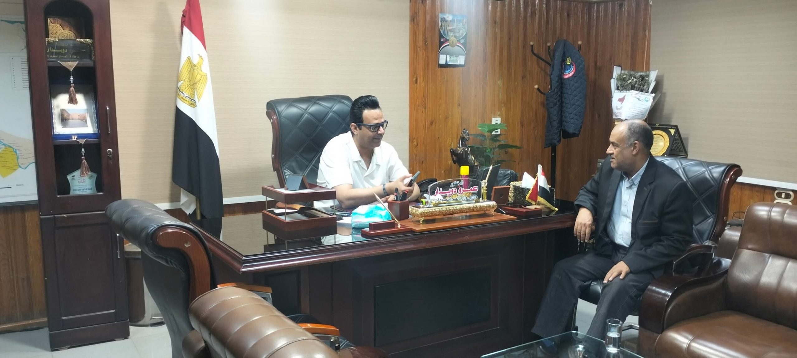 صحة سوهاج والمجلس القومي للسكان يبحثان مؤشرات المواليد وخطة التنمية السكانية