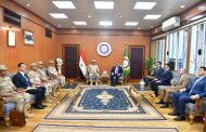 محافظ الدقهلية يستقبل قائد قوات الدفاع الشعبي والعسكري لإطلاق تدريب صقر 152