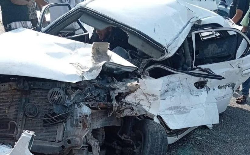 إصابة 3 أشخاص إثر وقوع حادث تصادم سيارة ملاكي مع أتوبيس بالشرقية 
