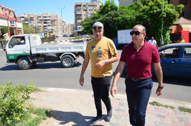 بورفؤاد تواصل تطوير ميدان الأمل للارتقاء بالطرق واستعادة المظهر الحضاري