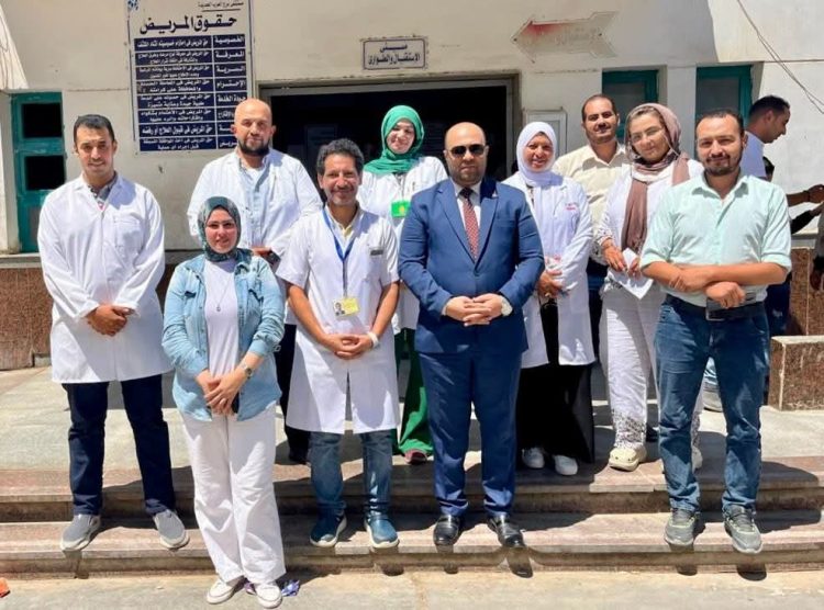 وكيل صحة الإسكندرية يتفقد مستشفى برج العرب لمتابعة الخدمات الطبية