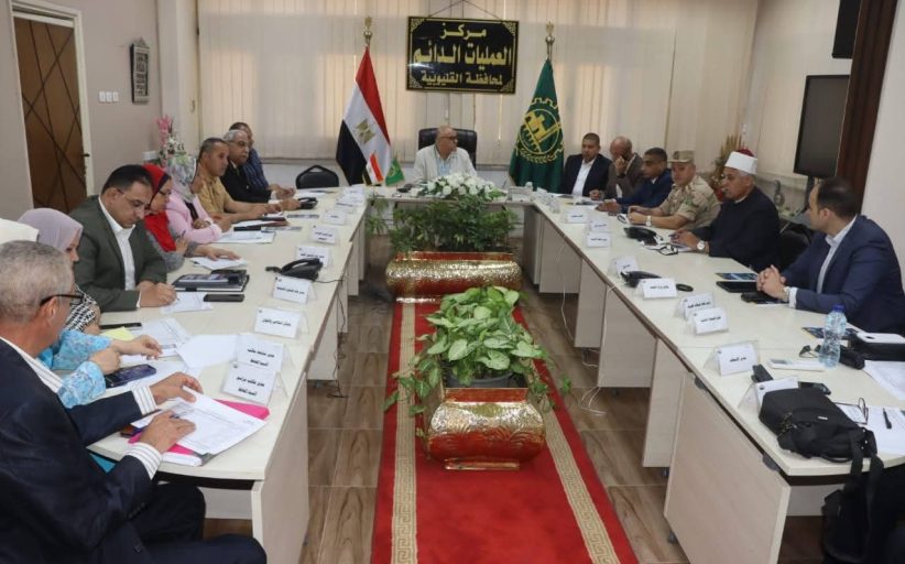 محافظ القليوبية يتابع سير العملية الانتخابية في اليوم الأول لانتخابات مجلس الشيوخ