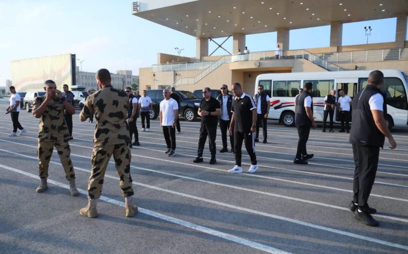 الرئيس السيسي يتفقد الأكاديمية العسكرية المصرية بالعاصمة الإدارية الجديدة