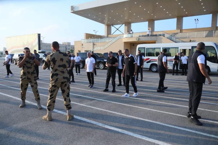الرئيس السيسي يتفقد الأكاديمية العسكرية المصرية بالعاصمة الإدارية الجديدة