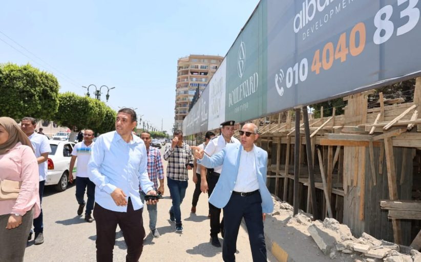 المنيا تبدأ تنفيذ خطة لتوسعة كورنيش النيل وتنظيم حركة المرور