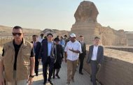 رئيس جمهورية فيتنام الاشتراكية يزور المتحف المصري الكبير وأهرامات الجيزة