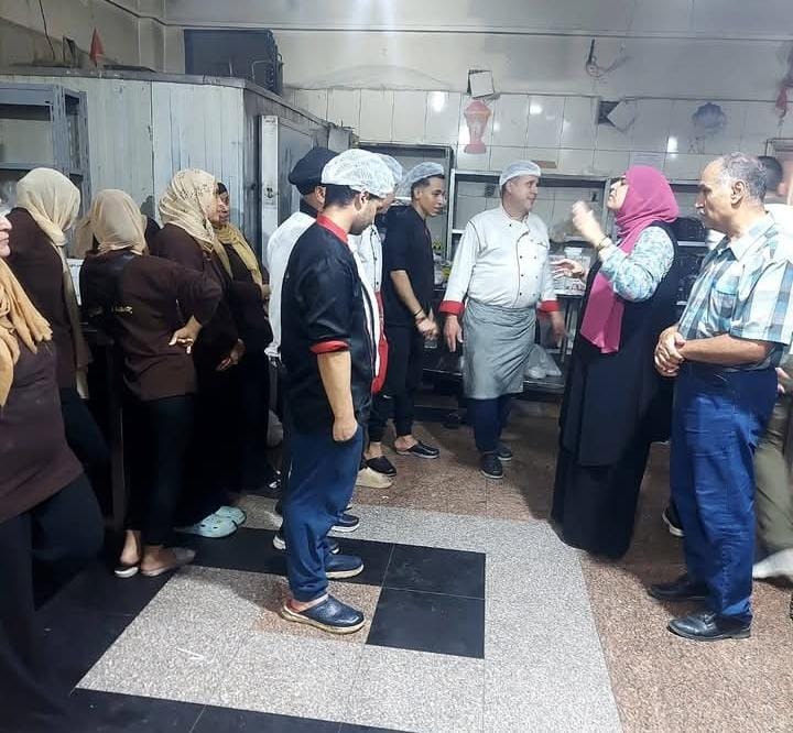 ندوة إرشادية عن الأمراض المشتركة وطرق حفظ الأغذية بمستشفى سيد جلال