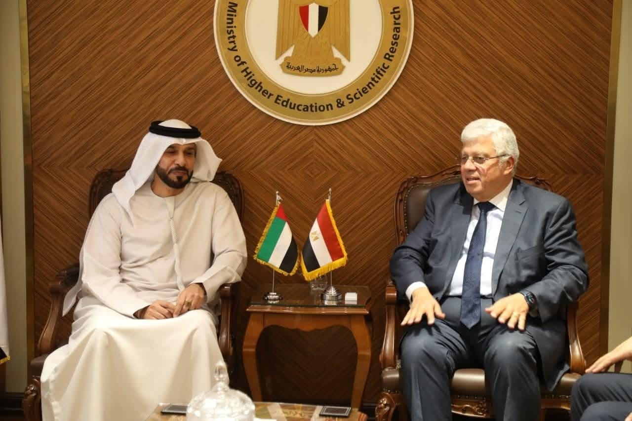 مصر والإمارات يبحثان التعاون الأكاديمي والبحثي مع المؤسسات التعليمية