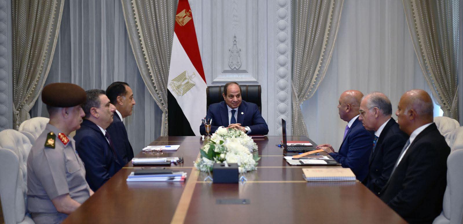 السيسي يتابع مستجدات إنشاء وتحديث وتشغيل وإدارة الموانئ على مستوى الجمهورية